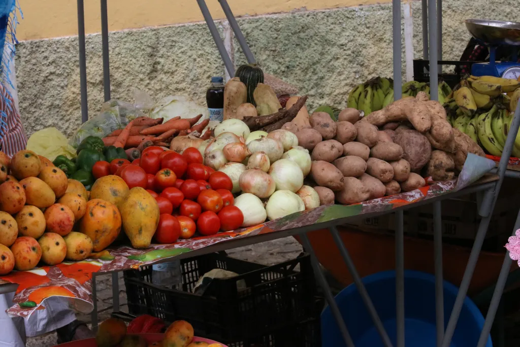 The market on Sal Island